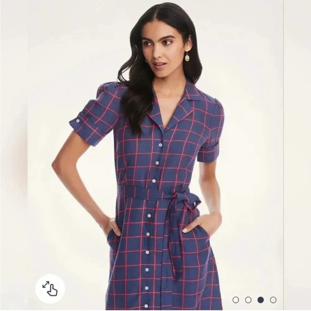 Brooks Brothers Linen Blend Dress size 6